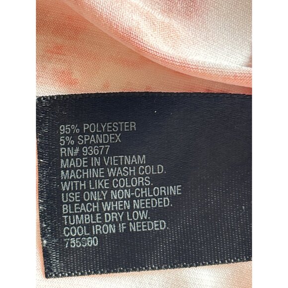 Worthington Multi-Colored Paint Stroke Print Sleeveless Top, Size Medium - Picture 5 of 7